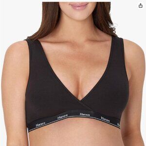 Hanes Womens Maternity Nursing Bra, Lounge Nursing Bralette, Moisture-Wicking,